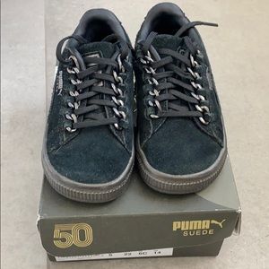 Black Suede Puma - toddler